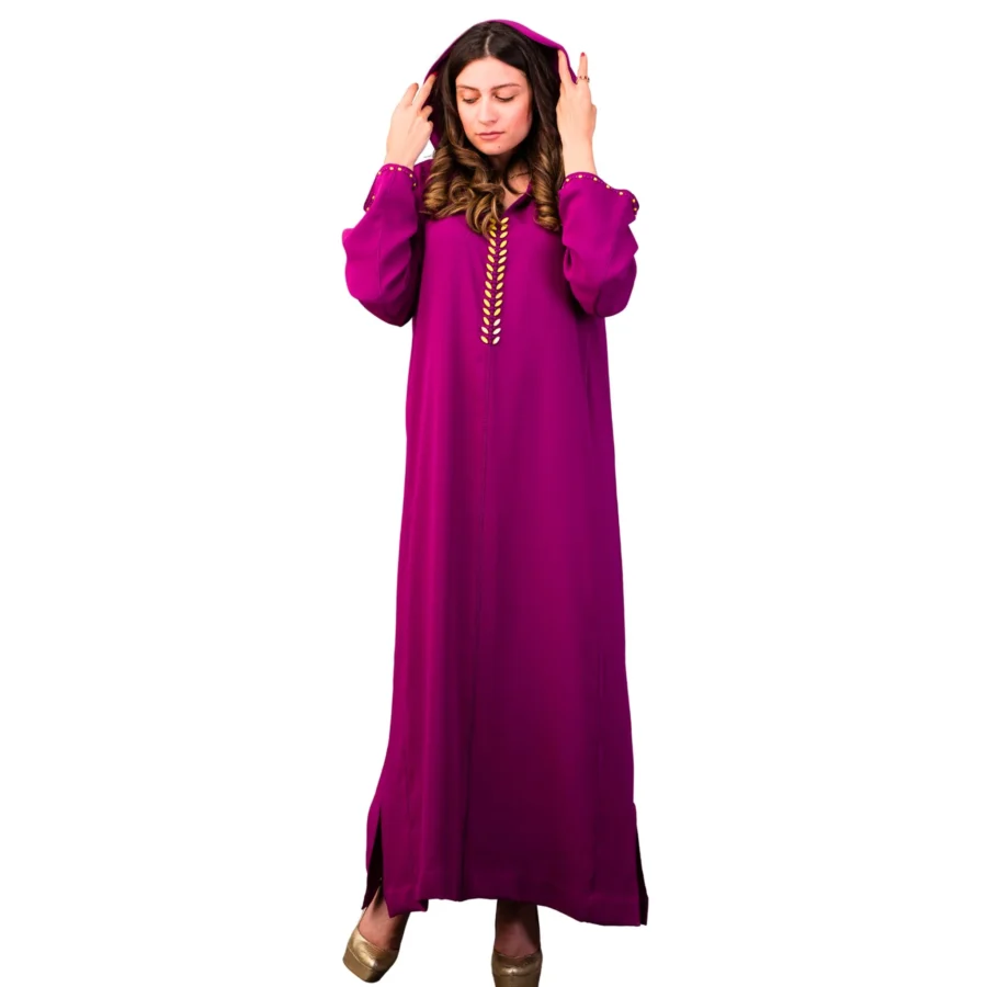 DJELABA MAUVE PERLA - RAMADAN – Image 2