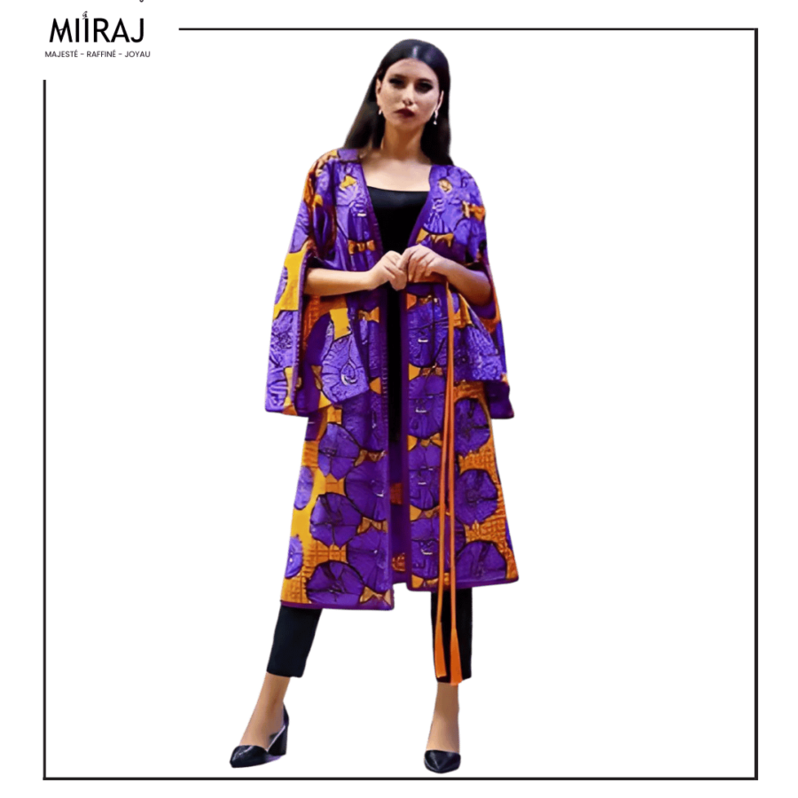 KIMONO AFRICAIN – MOTIF SAHARA