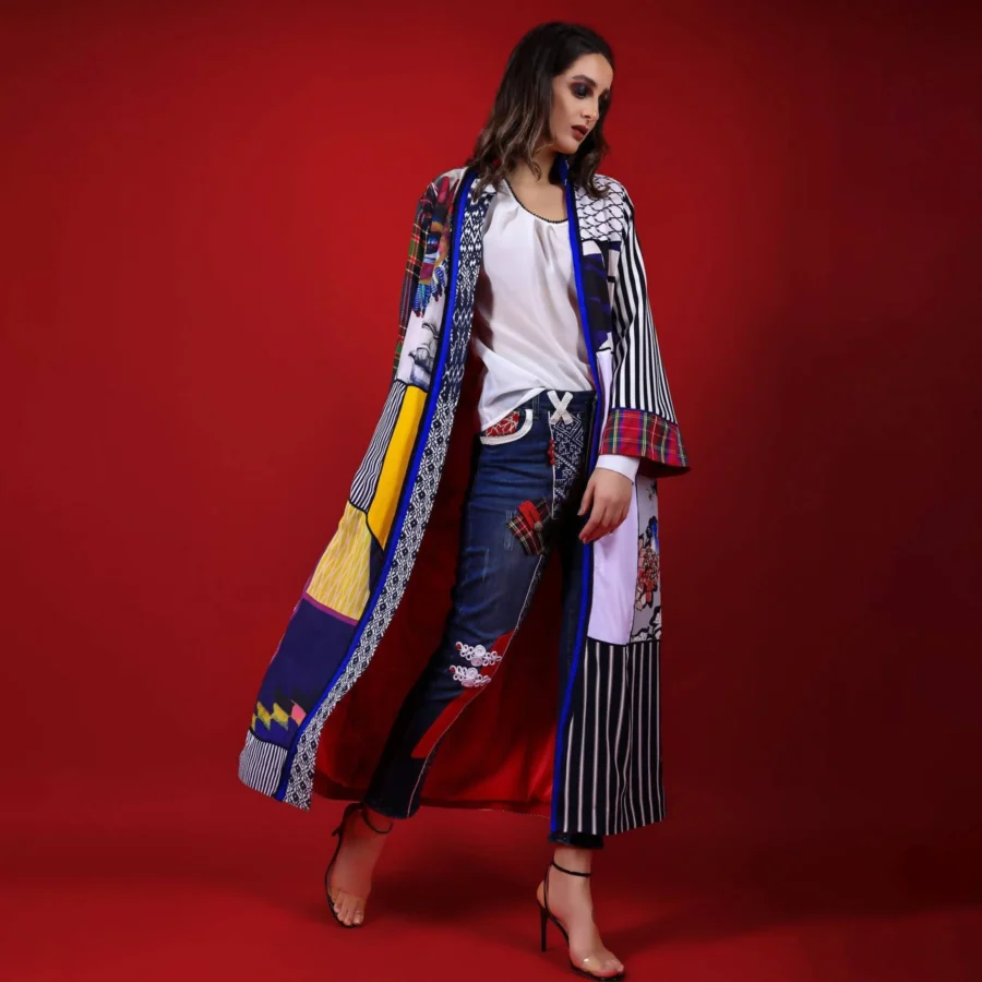 KIMONO MAROCAIN GRANDMACORE  – VINTAGE – Image 2