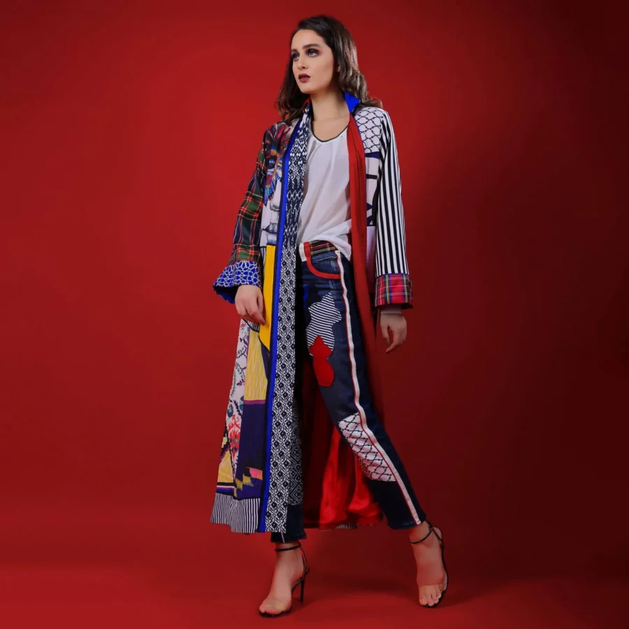 KIMONO MAROCAIN GRANDMACORE  – VINTAGE – Image 3